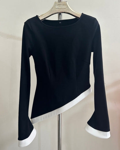 Cotton Monochrome Top