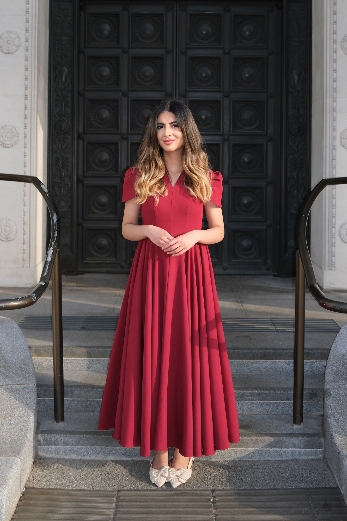 Euro Summer Short Sleeve Dress