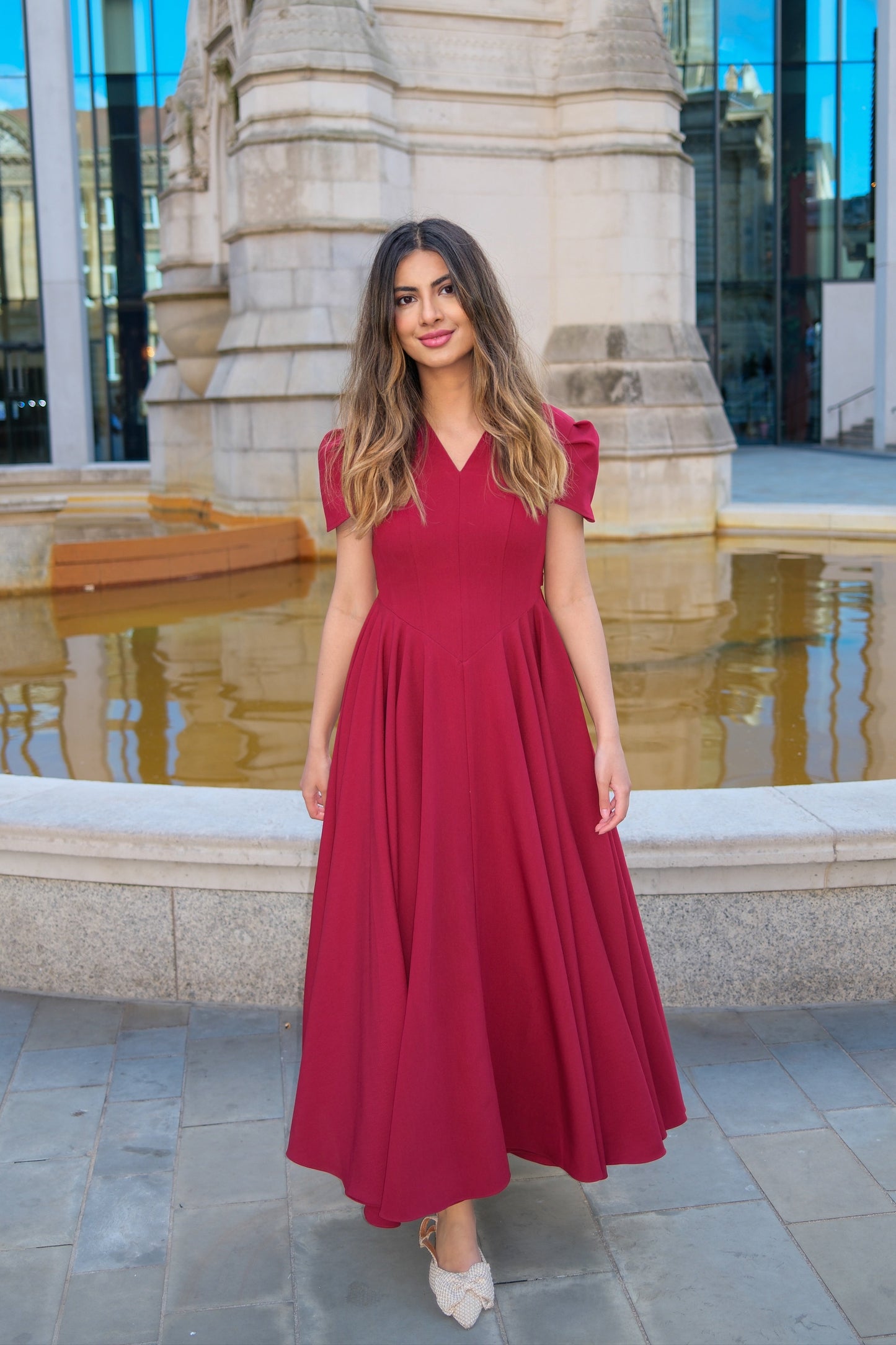 Euro Summer Short Sleeve Dress