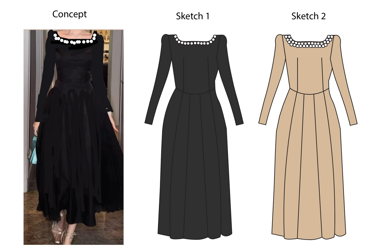 Create a custom graduation dress