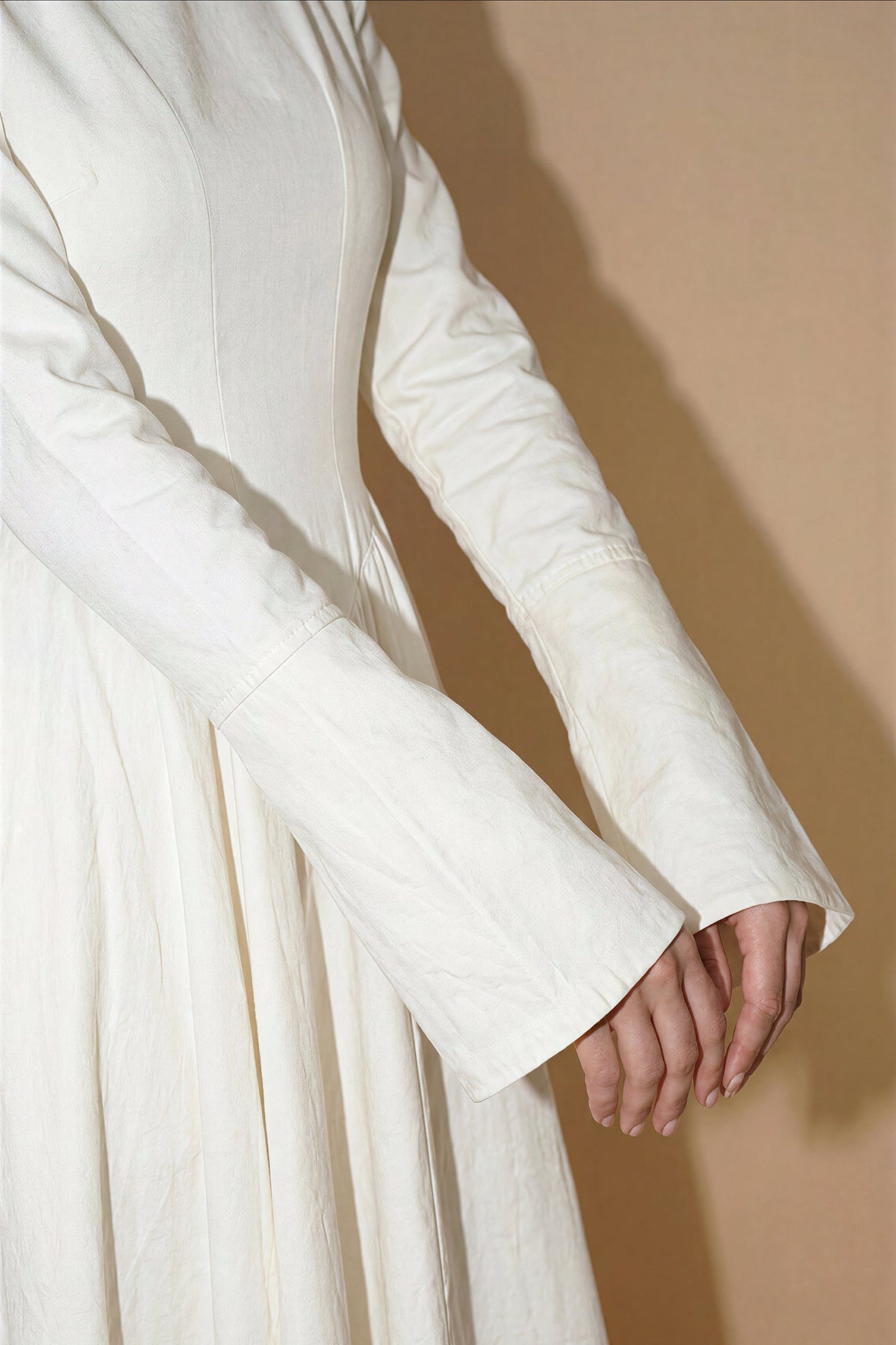 The White Swan Dress - Cotton Blend