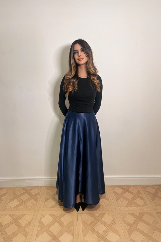 Double Layered Maxi Skirt